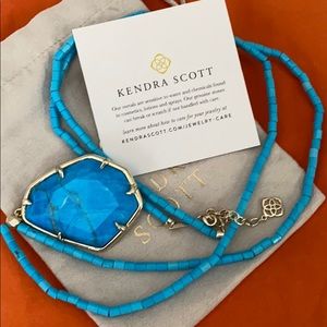 Kendra Scott Turquoise necklace